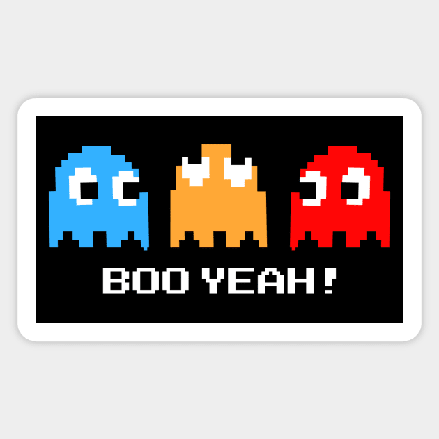 BooYeah! Sticker by Littlebluestudios